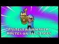 Splatoon 2 - Fastest Rainmaker Routes ALL STAGES