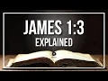JAMES 1 3 EXPLAINED - What Does The Bible Verse JAMES 1 3 KJV REALLY Mean
