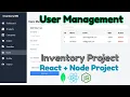 User Management in MERN Stack Create Delete Filter Users - Inventory Management System 7