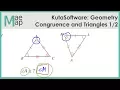 KutaSoftware Geometry - Congruence And Triangles Part 1
