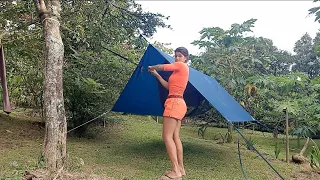 Solo hike and hammock Dominica Waitukubuli National Trail section 3 Bellevue Watton Waven