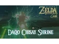 The Legend of Zelda Breath of The Wild - Daqo Chisay Shrine Guide Switch