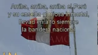 marcha a la bandera Peruana