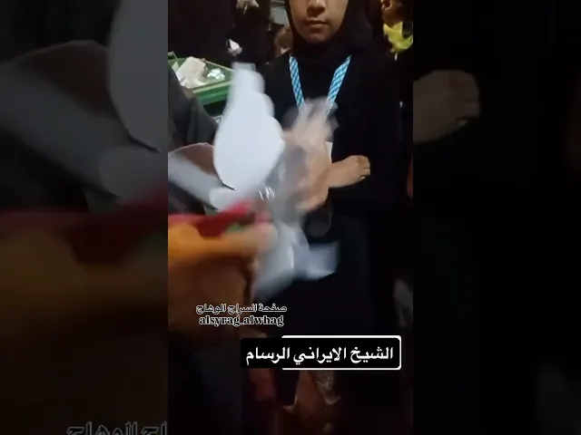 ⁣الرسام الايراني في زيارة سيد الشهداء