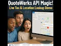 Automating Tax Location Lookup with QuoteWerks Web API After Contact Selection