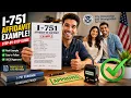 How to Get Approved I-751 Affidavit of Support Sample Letter for USCIS Real Working Example