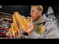 Process of Customizing Converse into a Luxury Leather Sneakers Korean Custom Artisan
