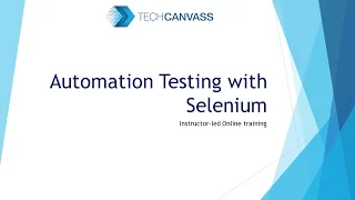 Java Tutorial for Selenium Selenium Training
