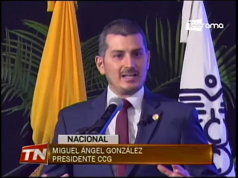 Cámara de Comercio de Guayaquil posesionó a su nuevo presidente