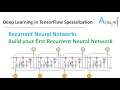 Deep Learning in TensorFlow L3 - RNN Build your first Recurrent Neural Network