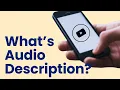 How Do Blind People Watch s What is Description