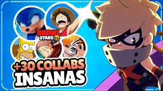 ISSO é OFICIAL! MAIS de 30 COLLABS INCRIVEIS QUE PODEM CHEGAR no BRAWL STARS!