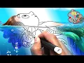 Drawing LUCA PIXAR DISNEY LUCA COLORING PAGES Easy Things to Draw DrawingwithKIDS