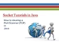 How to Develop a Port Scanner in Java Socket Tutorials