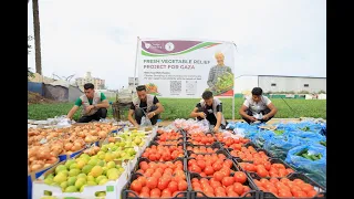 Vegetable Distribution after Fundraising