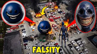 DRONE CATCHES FALSITY IN REAL LIFE!