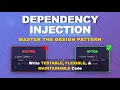 Stop Hardcoding Everything Dependency Injection That Will Clean Up Your Entire Codebase