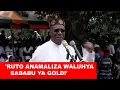 'RUTO ANAMALIZA WALUHYA SABAU YA GOLD!' Khalwale shed tears as he warn Ruto to stop K!lling Luhyas!