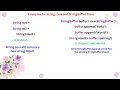 Comparison of String concat StringBuffer append and StringBuilder append Selenium Java