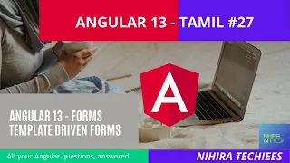 Angular 13 tutorial in Tamil - Template driven form form validation get form values