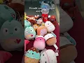 These are some squishmallows I spotted at the farmers market