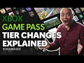 Xbox Game Pass Tier Changes Explained