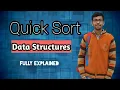 Quick sorting in data structure in hindi
