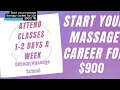 Fall 2026 Are you ready to start your new career in massage therapy