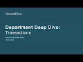 Discover V E Departmental Deep Dive Transactions