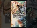 Download Lagu How to paint cat eyes - 1 minute watercolor tutorial