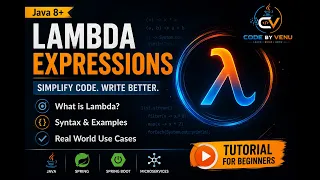 Java 8 Lambda Expressions Explained Complete Beginner to Advanced Tutorial