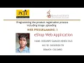 Programming the product registration process - eShop Web Application