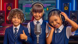 كواليس تسجيل كليب العودة الى المدرسة 🎓🎬