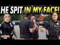 Unhinged Cop SPITS In My Face Draws His GUN I Get Arrested UNREAL