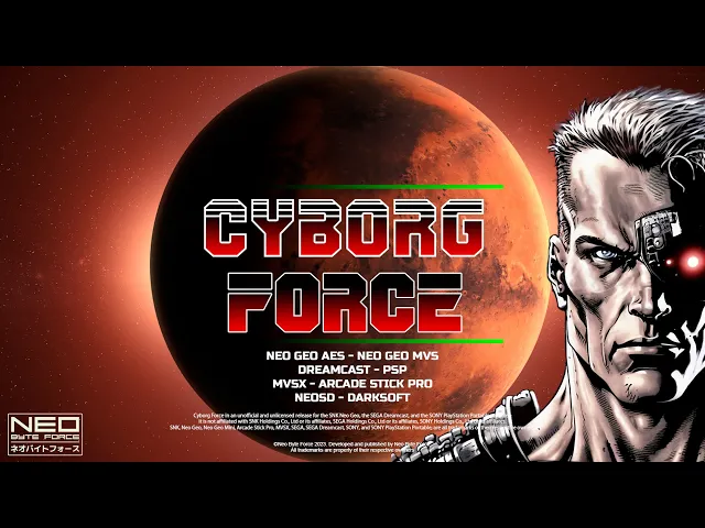 New Neo-Geo Game : Cyborg Force - Preorder Trailer