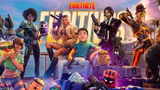 REACCIONANDO A LA NUEVA TEMPORADA de FORTNITE "Fugitivos"