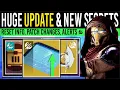 Lagu Destiny 2: NEW FACTION SECRETS \u0026 CONTENT UPDATE! Patch INFO, New Alerts, Shipments \u0026 Dungeon (9 Dec)