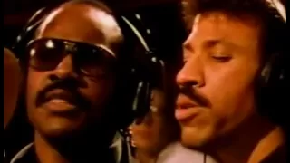 we are the world michael jackson lionel richie cindy lauper