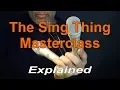 The Sing Thing Masterclass - information