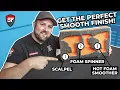 How to Get a Smooth Bottom on your Foam Insert