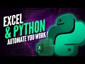 Automate Excel With Python - Python Excel Tutorial XlsxWriter