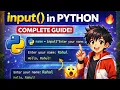 Python Input Function Full Explanation Syntax String Rules Type Conversion Phone se Python