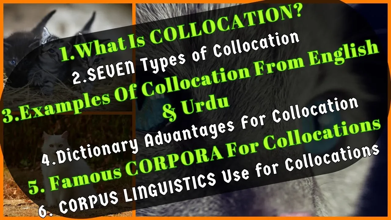What Is Collocation | 7 Types Of Collocations | Dictionary & Corpus Linguistics Use For Collocations