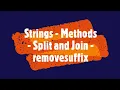 PYTHON - Strings