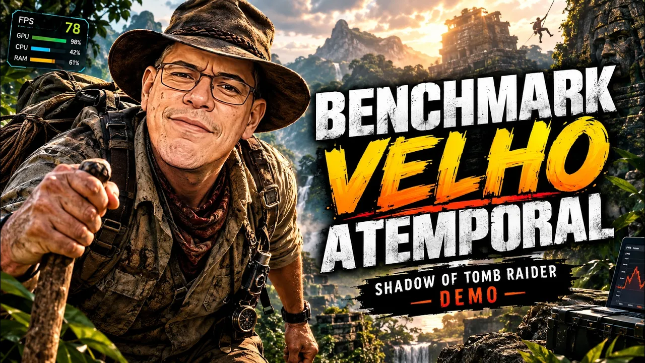 Vale a pena? Benchmark de Shadow of the Tomb Raider 2026