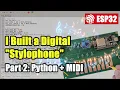 I Turned an ESP32 into a MIDI Keyboard with MicroPython Coding and Hardware Tutorial