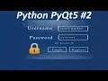 How to create GUI in Python PyQt5