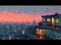 Lagu Chill Lofi Beats om te Studeren - Japanse Retro Vibes ~ Avond Stadssfeer Muziek