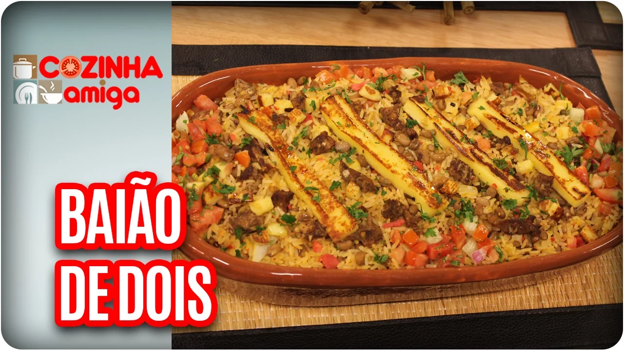Baião de dois - Chef Patrícia Gonçalves  | Cozinha Amiga (03/05/17)