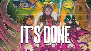 FINAL SPACE GRAPHIC NOVEL IS DONE! MAY 18TH!